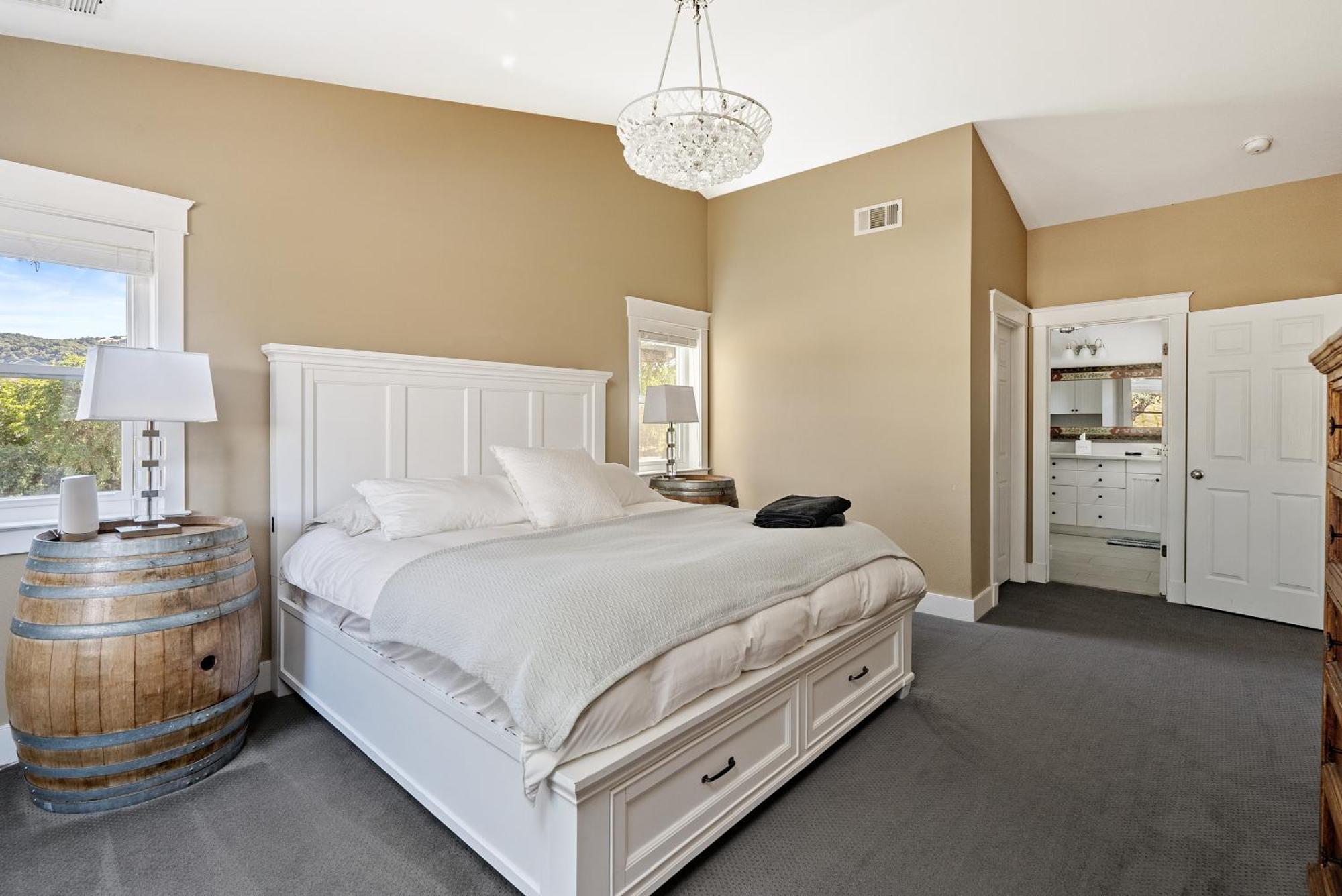 Wine Country Modern Farmhouse With Heated Pool, Hot Tub, Cybertruck 佩索罗伯斯 外观 照片